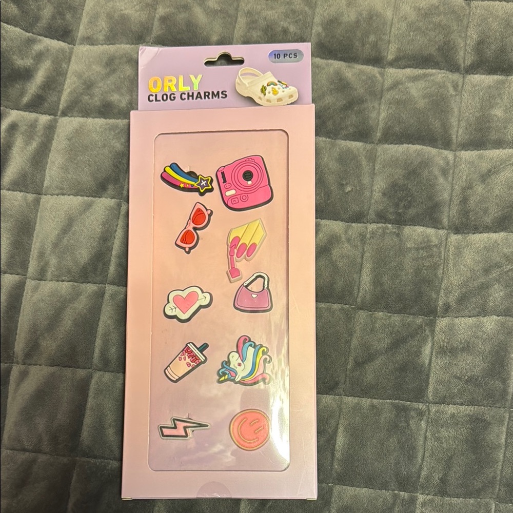 Orly Clog/Croc Charms Set (10)